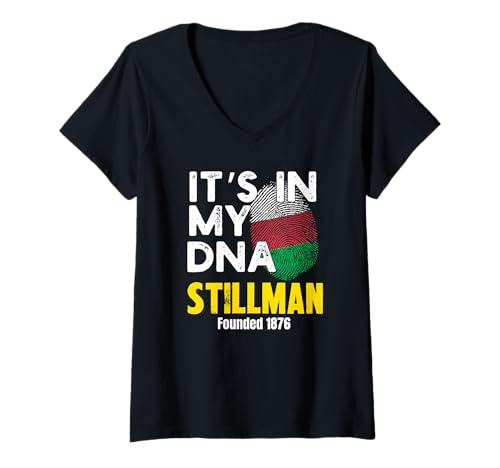 Damen Stillman, SC, Souvenir HBC Urban Apparel T-Shirt mit V-Ausschnitt Damen Stillman, SC, Souvenir HBC Urban Apparel T-Shirt mit V-Ausschnitt von Stillman Apparel HBCU Design