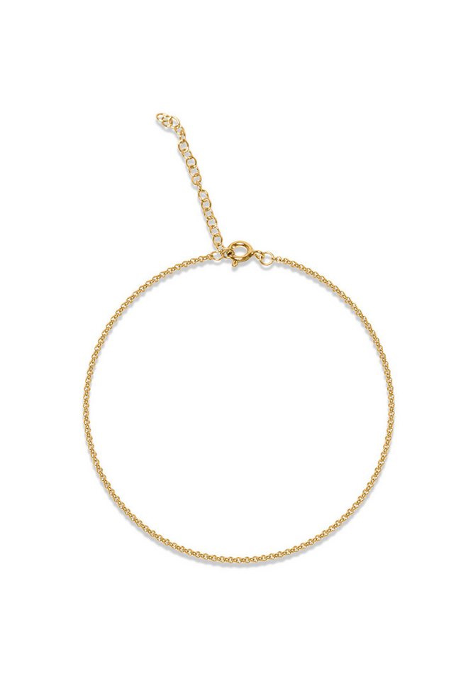 Stilnest Fußkette Rolo 925 Sterling Silber von Stilnest