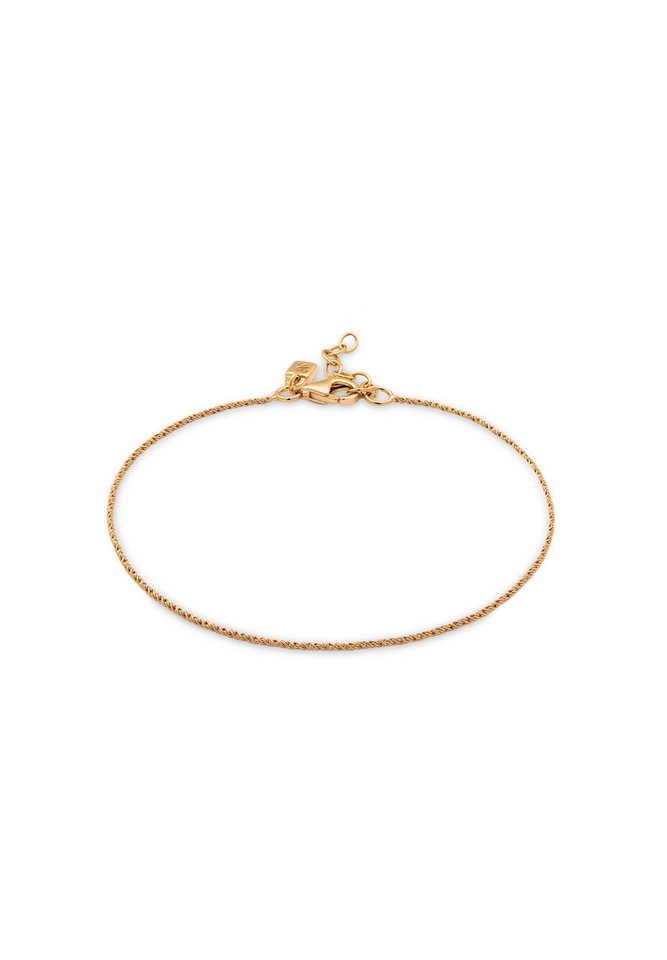 Stilnest Gliederarmband Spiral Dainty Chain 925 Sterling Silber von Stilnest