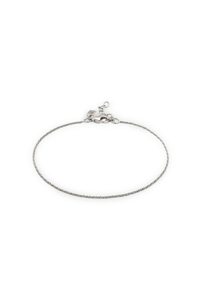 Stilnest Gliederarmband Spiral Dainty Chain 925 Sterling Silber von Stilnest
