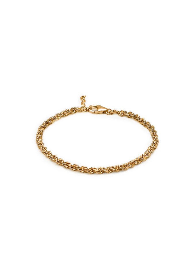 Stilnest Gliederarmband Kordel 925 Sterling Silber von Stilnest