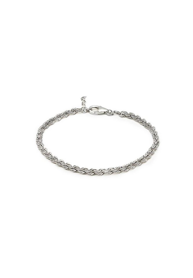 Stilnest Gliederarmband Kordel 925 Sterling Silber von Stilnest