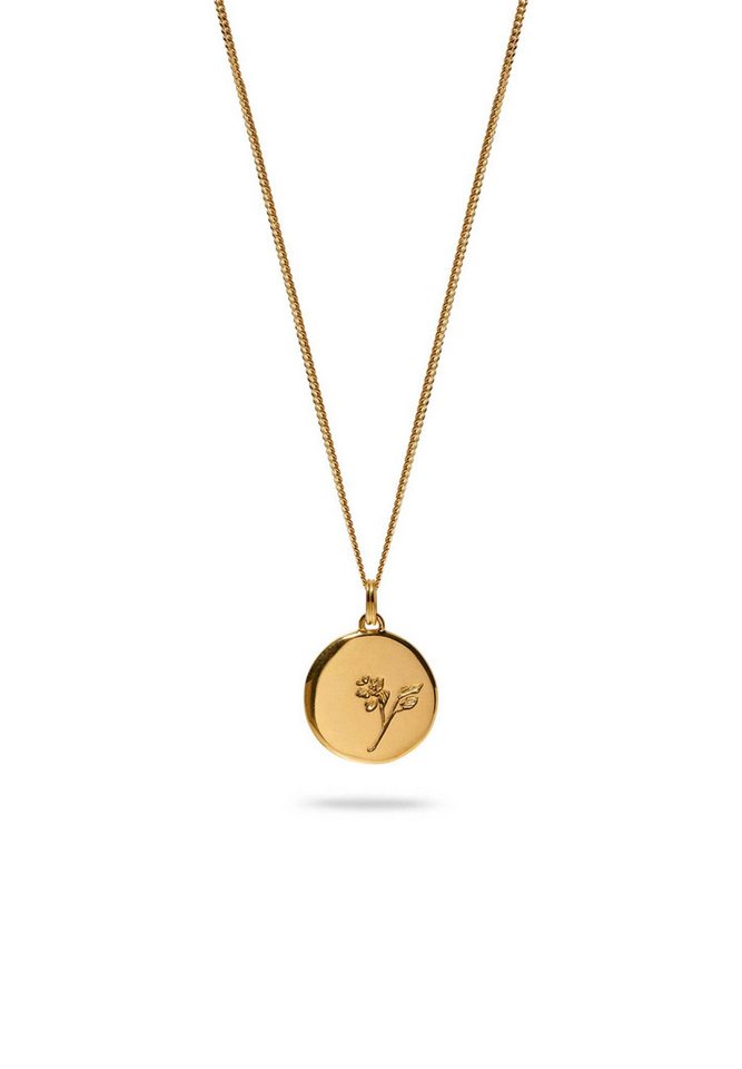 Stilnest Kette mit Anhänger Eden Lilly 925 Sterling Silber von Stilnest