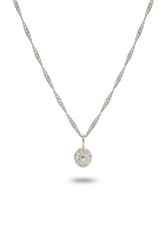Stilnest Kette mit Anhänger Solar Eclipse 925 Sterling Silber von Stilnest