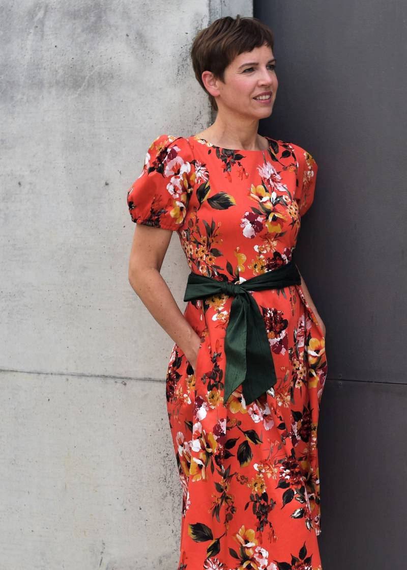 Sommerkleid Puffärmel von Stilsichergekleidet