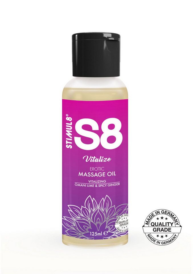 Stimul8 S8 Gleit- & Massageöl 125 ml - Stimul8 S8 - S8 Massage Oil 125ml - - Stimul8 S8 Gleit- & Massageöl 125 ml - Stimul8 S8 - S8 Massage Oil 125ml - - von Stimul8 S8
