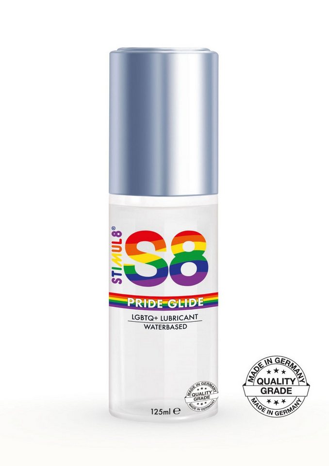 Stimul8 S8 Gleitgel 125 ml - Stimul8 S8 - S8 WB Pride Glide Lube 125ml Stimul8 S8 Gleitgel 125 ml - Stimul8 S8 - S8 WB Pride Glide Lube 125ml von Stimul8 S8