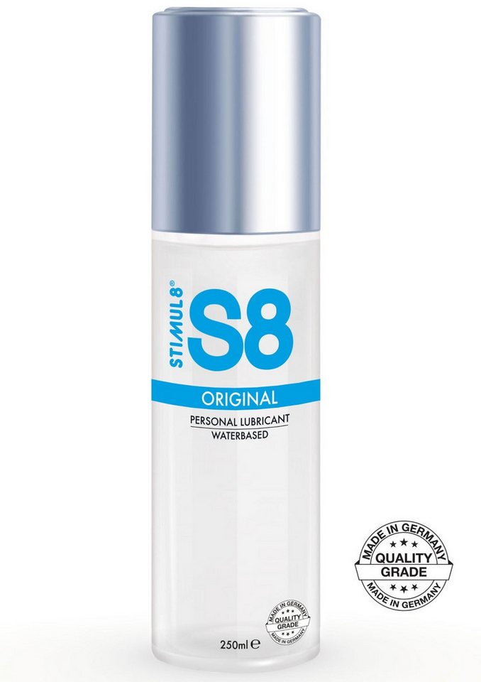 Stimul8 S8 Gleitgel 250 ml - Stimul8 S8 - S8 Waterbased Lube 250ml - Stimul8 S8 Gleitgel 250 ml - Stimul8 S8 - S8 Waterbased Lube 250ml - von Stimul8 S8