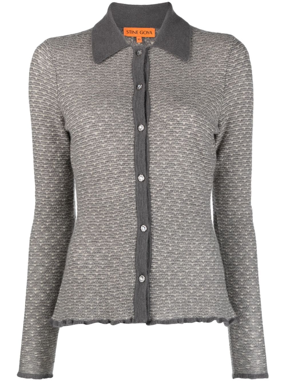 Stine Goya Geknöpfter Cardigan - Grau von Stine Goya