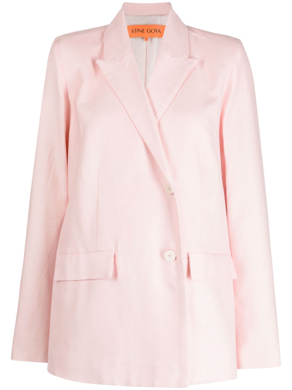 Stine Goya Doppelreihiger Steely Blazer - Rosa von Stine Goya