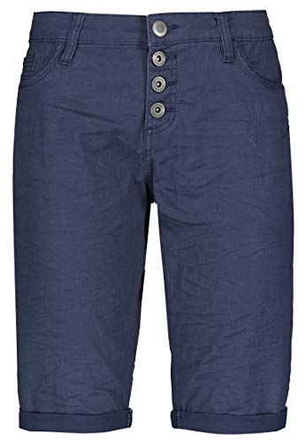 Stitch & Soul Damen Bermuda-Shorts mit Aufschlag Dark-Blue XS von Stitch & Soul