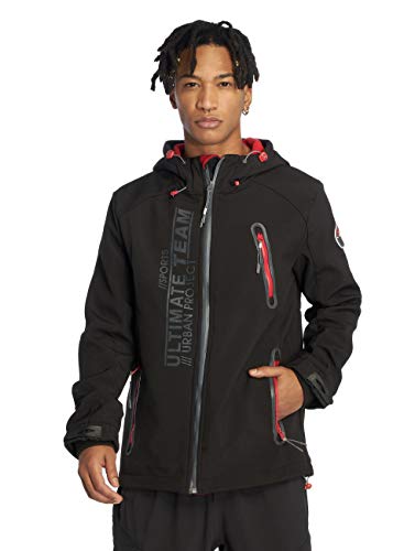 Stitch & Soul Herren Softshell-Jacke mit warmen Innen-Fleece Black L von STITCH & SOUL