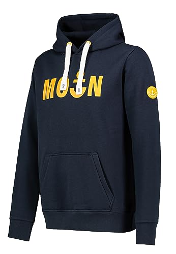 Stitch & Soul Herren Sweat Hoodie Sweater Kapuzenpullover Übergangs Herbst Winter, Farbe:Navy, Größe:M 48 von Stitch & Soul