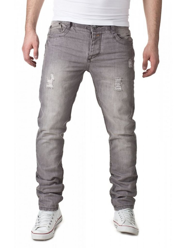 Stitch & Soul Slim-fit-Jeans Destroyed Denim Jeans Stitch & Soul Slim-fit-Jeans Destroyed Denim Jeans von Stitch & Soul