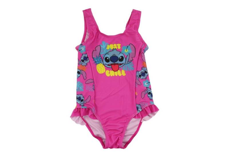 Stitch Badeanzug Disney Stitch Kinder Mädchen Schwimmanzug Gr. 98 bis 128 von Stitch