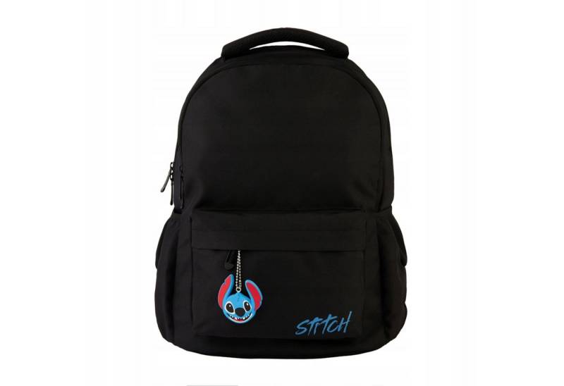 Stitch Schulrucksack LILO & STITCH Schulrucksack Kinder Jugendliche 41x30x18 cm Schwarz von Stitch