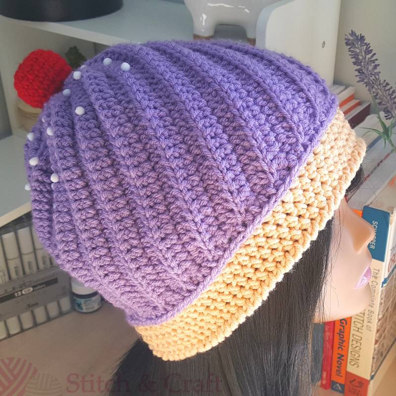 Trauben Cupcake Hut von StitchAndCraftGoods