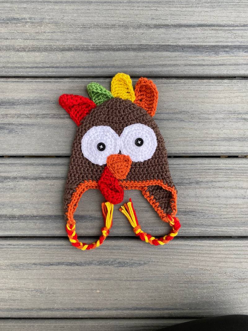 Mütze Truthahn Baby Kind Foto Prop von StitchCute