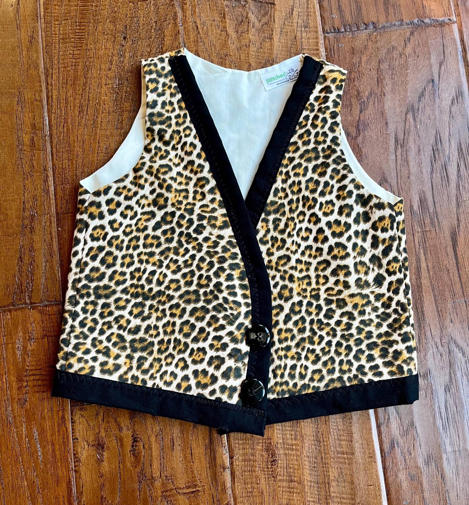 Kleinkindgröße Ferris Bueller Mock Weste, Halloween Bueller's Day Off, 1980Er Jahre Kostümparty von Stitchedbygigi