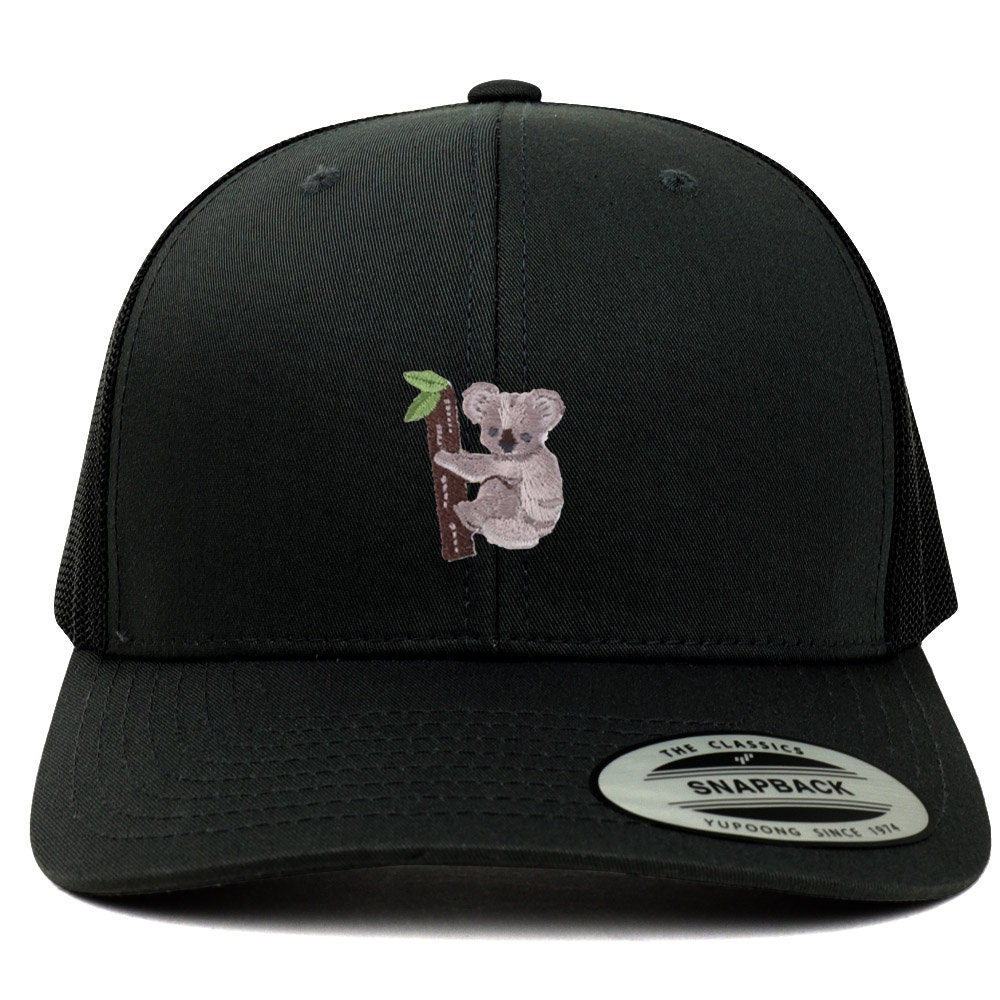 stitchfy Koala Patch 6 Panel Trucker Netzkappe | Sf-Ap0032-Flx-6606 von Stitchfy