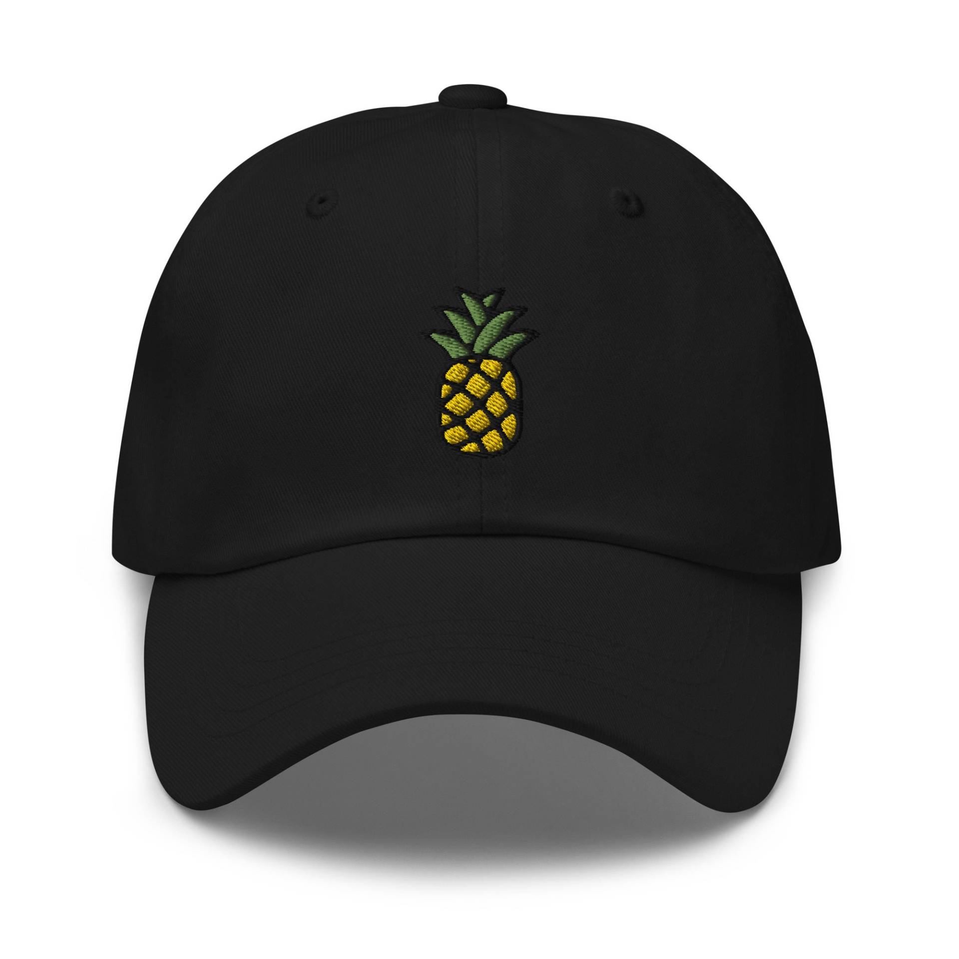 Ananas Papa Hut, Bestickte Sommer-Baseballmütze, Lustiger Obst-Hut, Unisex Verstellbare Unstrukturierte 6-Panel-Mehrere Farben, Urlaubs-Geschenk von StitchinSmilesCo