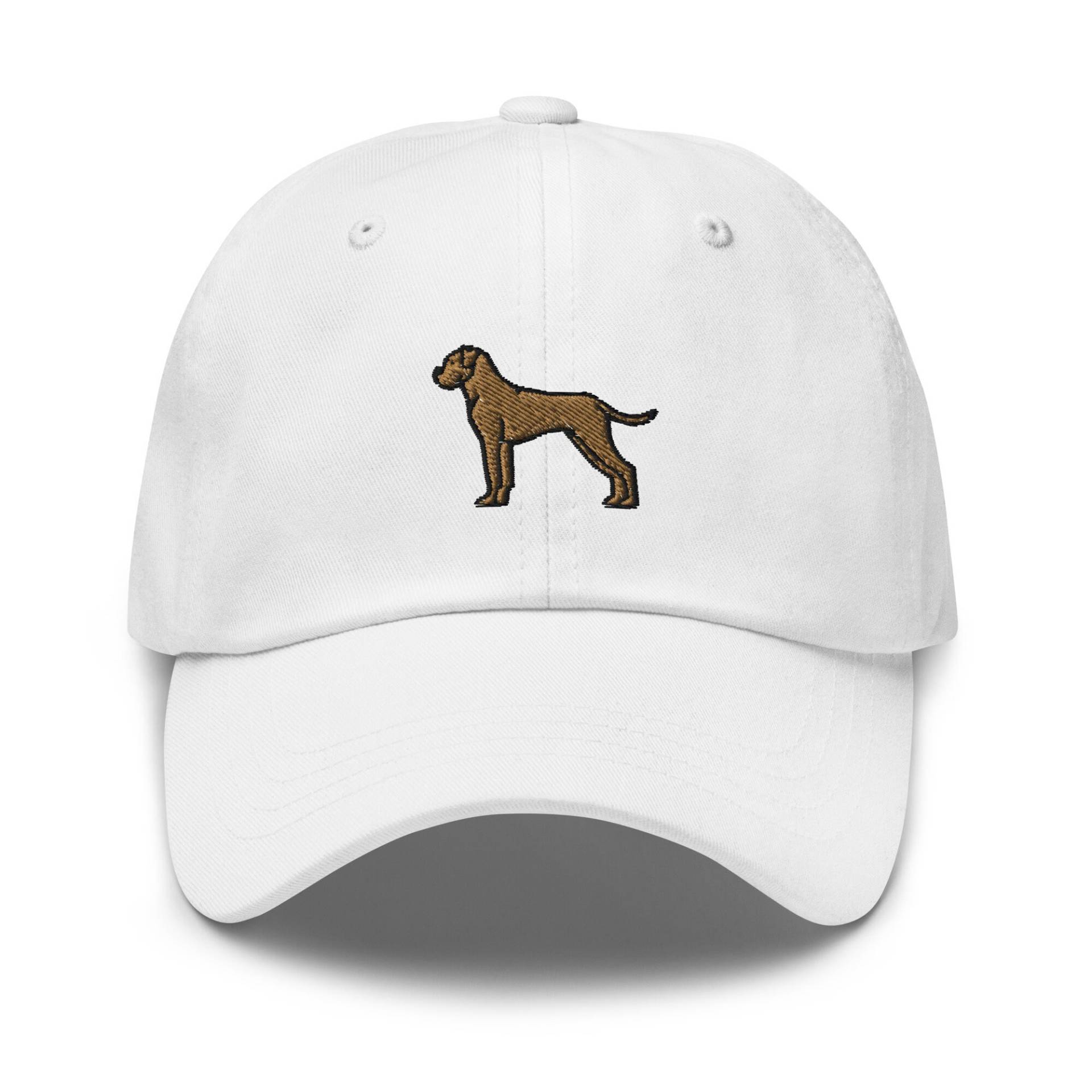 Boxer Hund Papa Hut, Bestickte Baseballmütze, Mom Geschenk Hundeliebhaber, Lustige Pitbull Hunderasse 6 Panel Dad Cap Mehrere Farben von StitchinSmilesCo