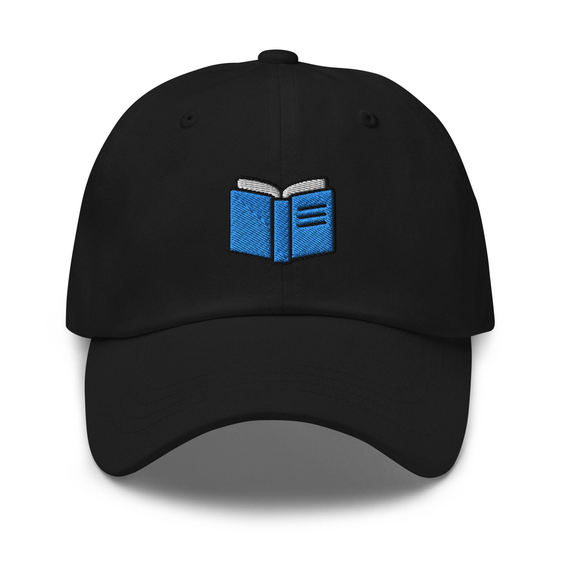 Buch-Dad-Hut, Bestickte Buch-Baseballmütze, Bibliothekar-Geschenk, Unisex Verstellbare Unstrukturierte Dad-Kappe 6 Panel Mehrere Farben Buch-Dad-Hut, Bestickte Buch-Baseballmütze, Bibliothekar-Geschenk, Unisex Verstellbare Unstrukturierte Dad-Kappe 6 Panel Mehrere Farben von StitchinSmilesCo