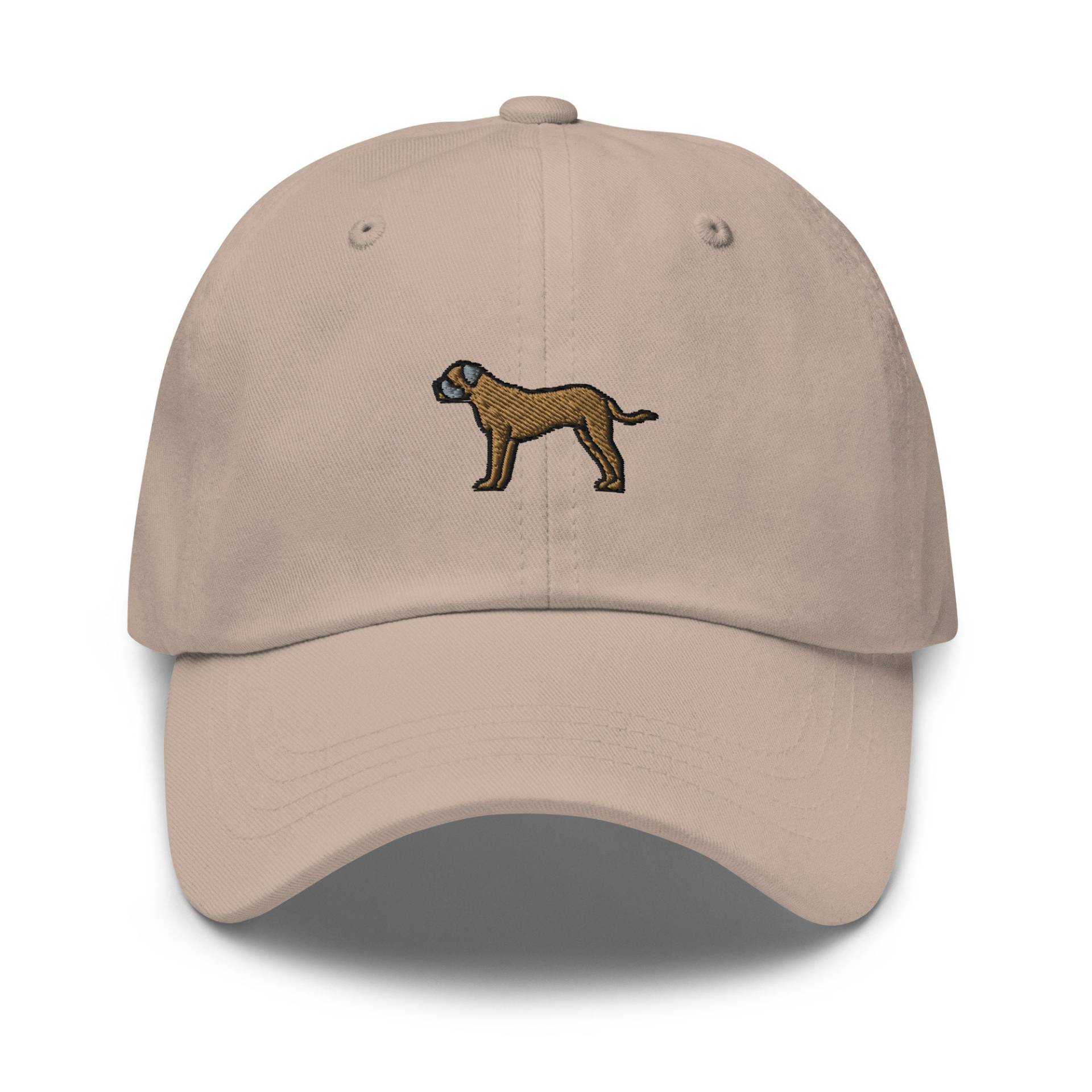 Bullmastiff Papa Hut, Bestickter Mastiff Hund Baseballmütze, Besitzer Geschenk Für Hundeliebhaber, Haustier Bull Dog Breed Dad Cap Mehrere Farben von StitchinSmilesCo