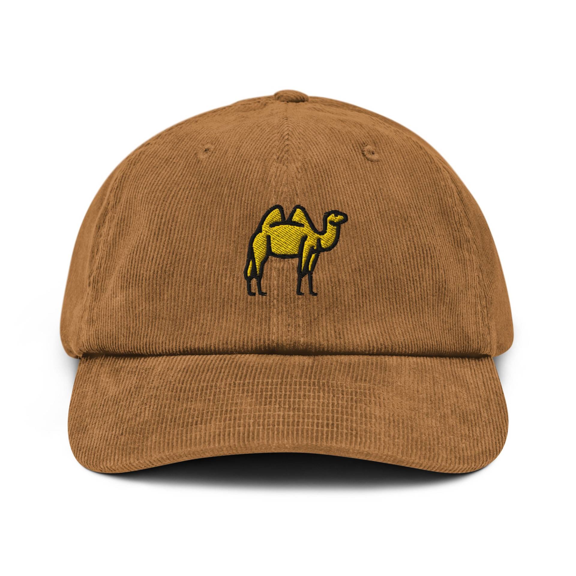 Camel Cord Mütze, Bestickter Tier Papa Baseball Cap, Liebhaber Geschenk, Unisex Dad Verstellbar 6 Panel Unstrukturiert Mehrere Farben von StitchinSmilesCo