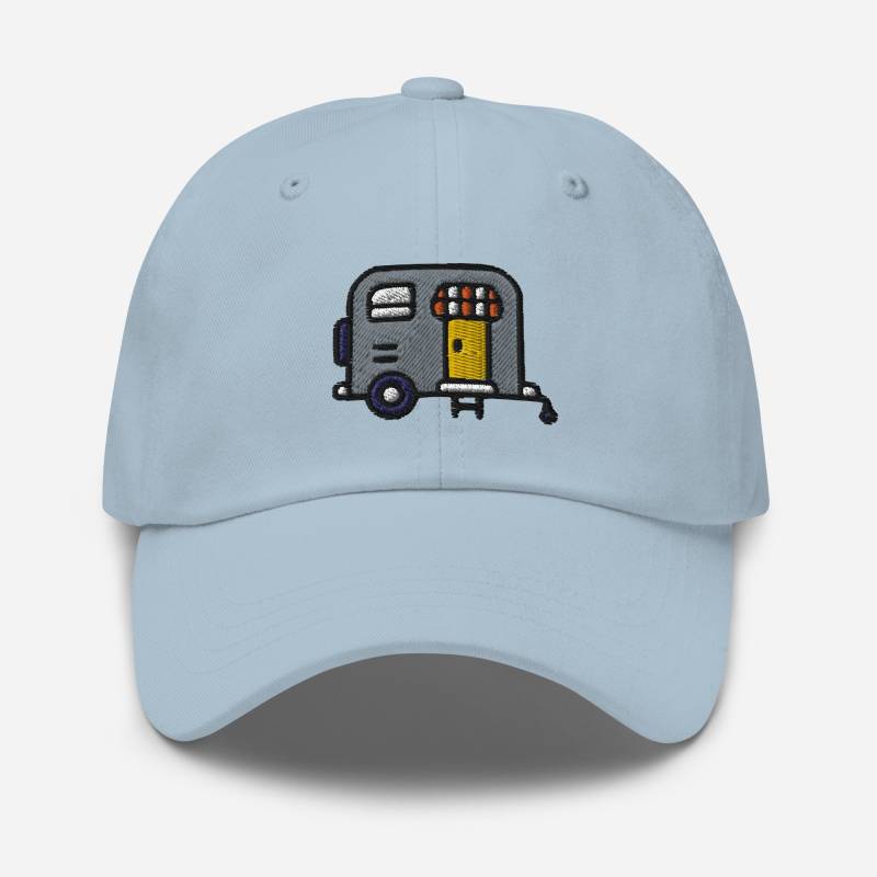 Camping Caravan Dad Hut, Bestickte Mütze, Baseball Cap - Unisex Verstellbar Unstrukturiert 6 Panel in Mehreren Farben, Camper Geschenk Für Ihn von StitchinSmilesCo