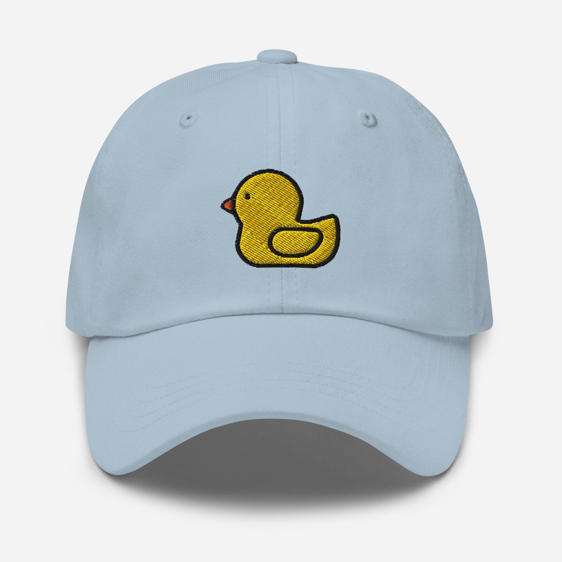 Ducky Dad Hat, Bestickter Hut, Baseball Cap - Unisex Verstellbar Unstrukturiert 6 Panel in Mehreren Farben, Gummiente Geschenke von StitchinSmilesCo