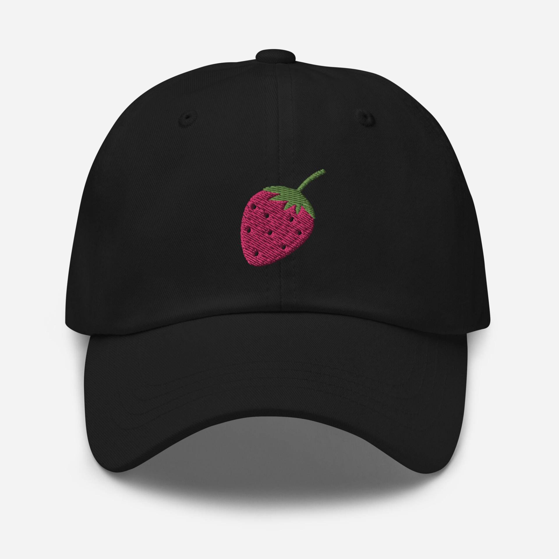 Erdbeer-Dad-Hut, Bestickte Sommer-Baseballmütze, Obst-Hut Unisex Verstellbare Unstrukturierte 6-Panel-Mehrere Farben, Süßes Erdbeer-Geschenk Erdbeer-Dad-Hut, Bestickte Sommer-Baseballmütze, Obst-Hut Unisex Verstellbare Unstrukturierte 6-Panel-Mehrere Farben, Süßes Erdbeer-Geschenk von StitchinSmilesCo