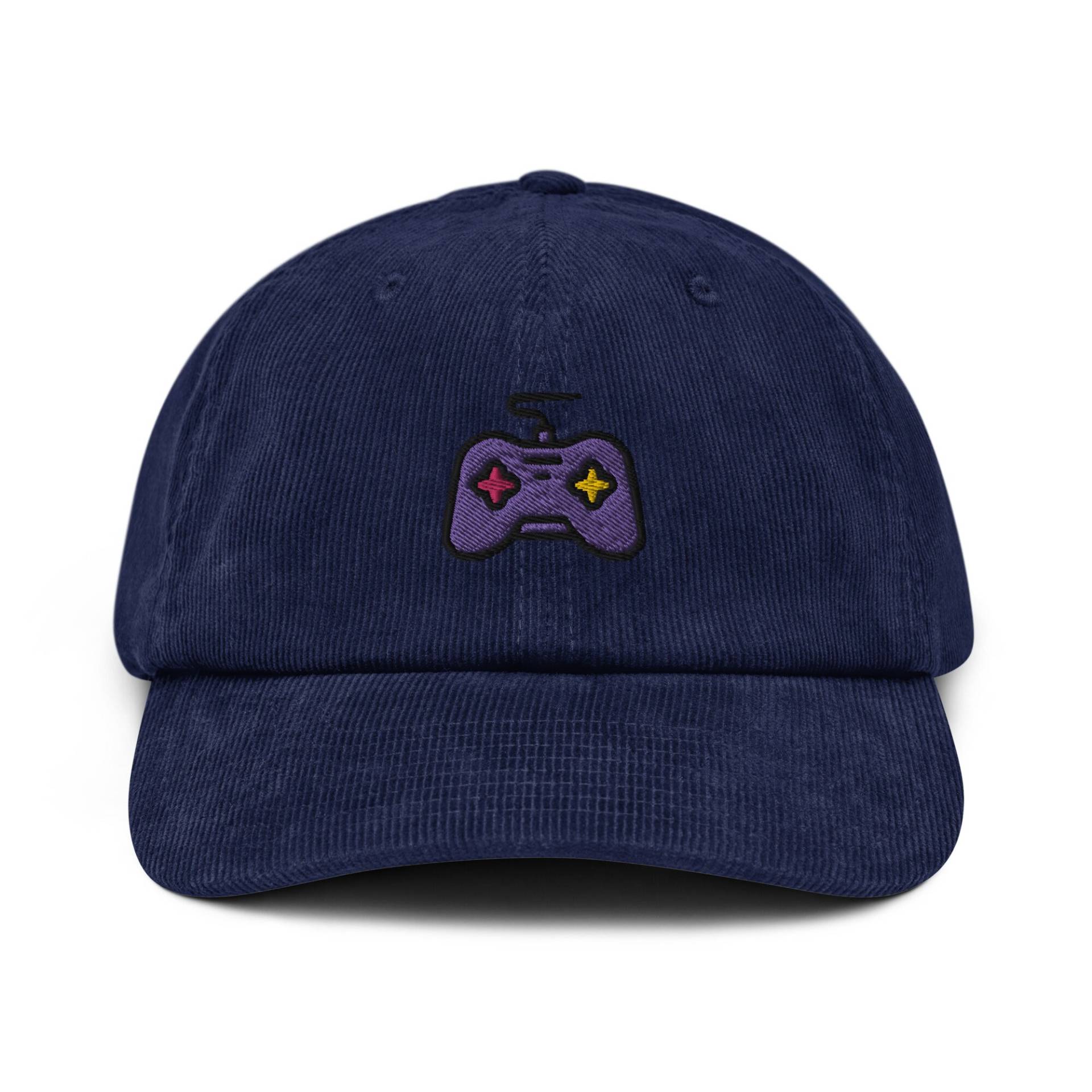 Game Controller Cord Hut, Bestickte Videospielkonsole Gamepad Papa Baseball Cap, Retro Gamer Geschenk Für Sohn, Unisex Mehrere Farben von StitchinSmilesCo