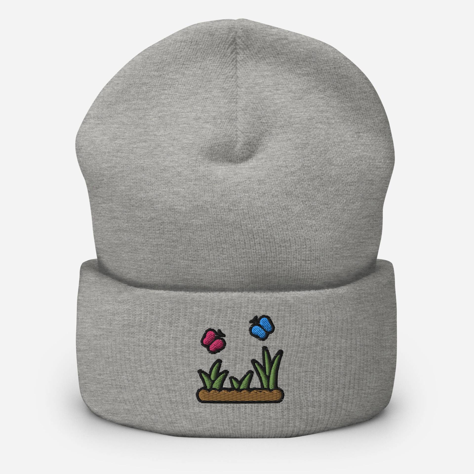 Gartenschmetterlinge Beanie Mütze Wintermütze Unisex Herbst Warme Mütze, Garten Geschenk Für Sie Gartenschmetterlinge Beanie Mütze Wintermütze Unisex Herbst Warme Mütze, Garten Geschenk Für Sie von StitchinSmilesCo