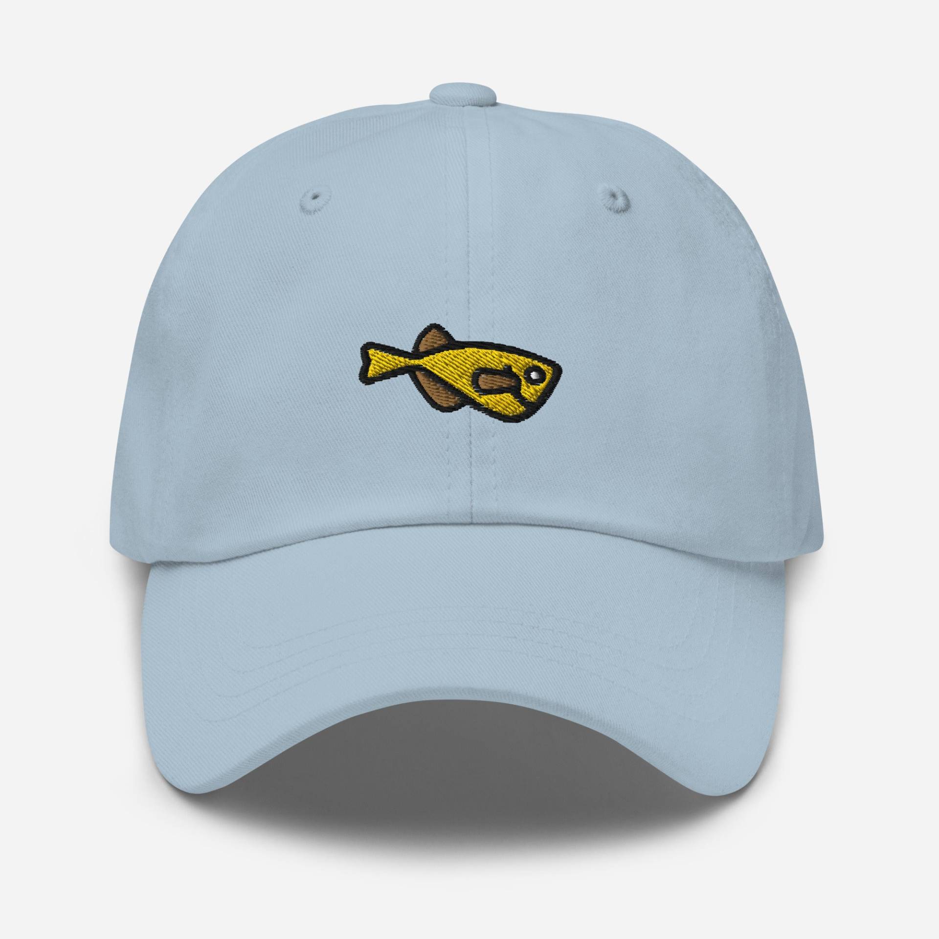 Hatchetfish Dad Hat, Bestickte Fisch-Baseballmütze, Fisher Unisex Einstellbar Unstrukturiert 6 Panel Cap Mehrere Farben, Angeln Geschenk Für Ihn von StitchinSmilesCo