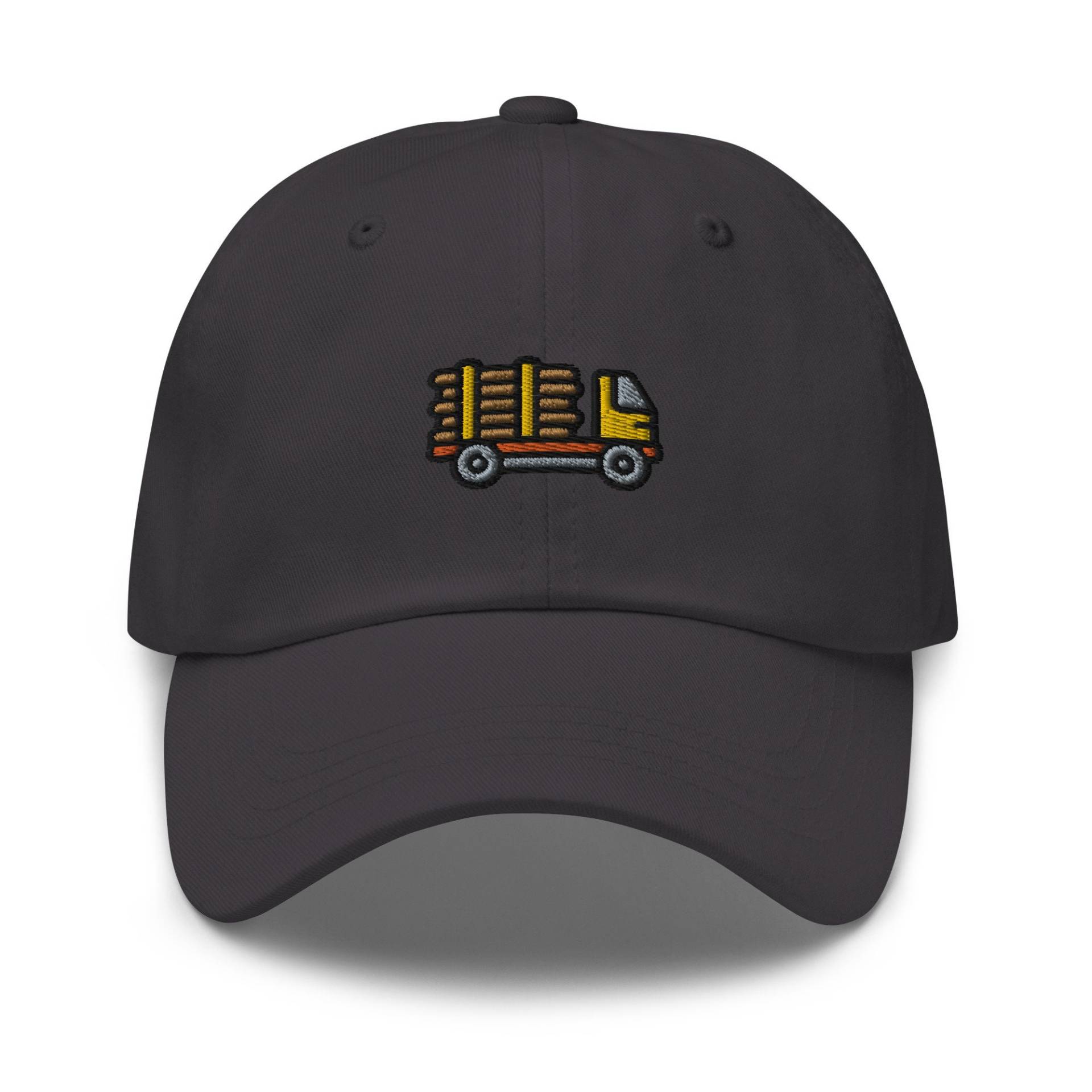 Holz-Lkw-Dad-Hut, Bestickte Baumstammholz-Auto-Baseballmütze, Unisex Verstellbare Unstrukturierte 6-Panel-Mehrere Farben, Holzarbeiter-Geschenk Holz-Lkw-Dad-Hut, Bestickte Baumstammholz-Auto-Baseballmütze, Unisex Verstellbare Unstrukturierte 6-Panel-Mehrere Farben, Holzarbeiter-Geschenk von StitchinSmilesCo