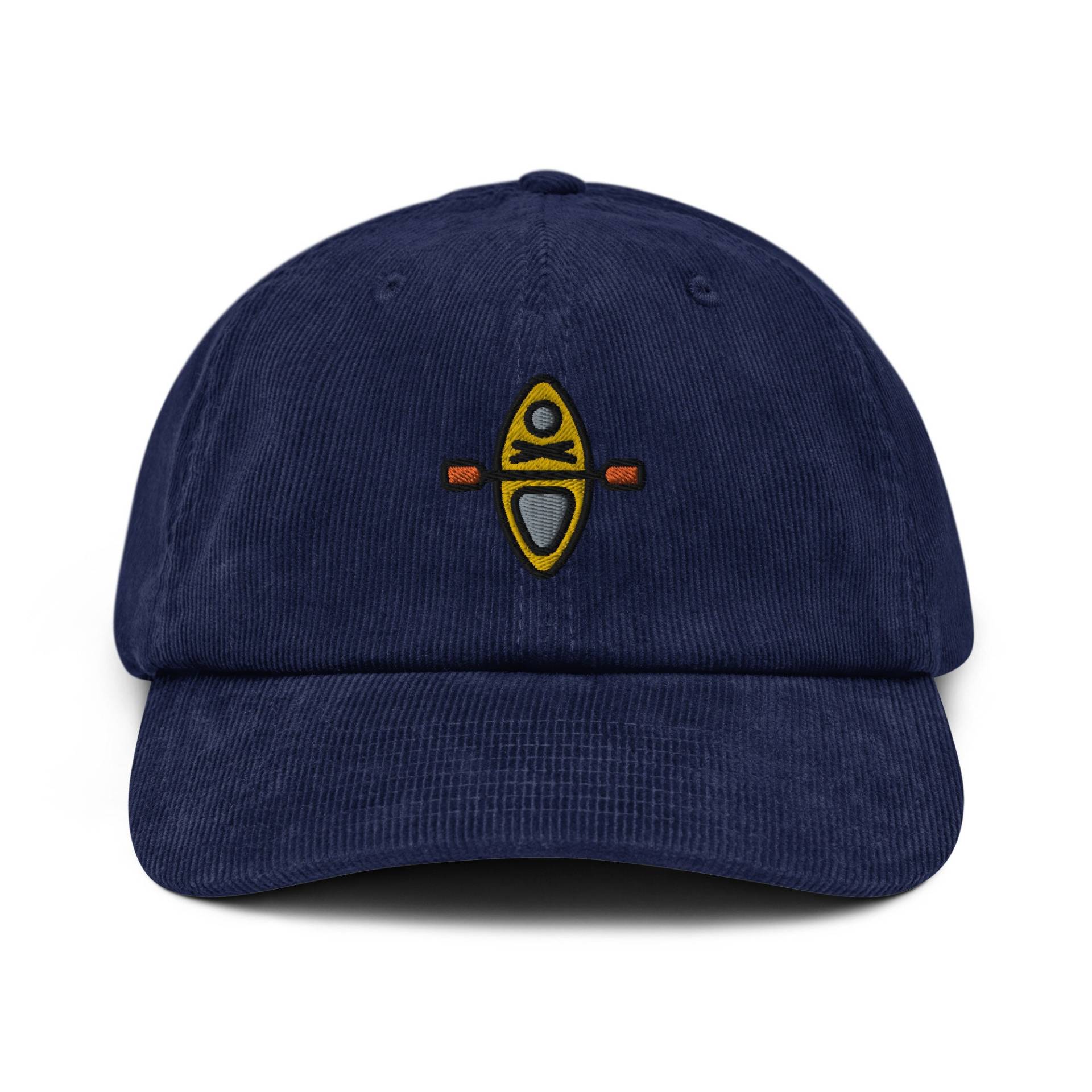 Kajak Cord Mütze, Gestickt Paddel Kanu Boot Papa Cap, Fluss Wassersport Geschenk Für Kajaker, Unisex Verstellbar 6 Panel Mehrere Farben Kajak Cord Mütze, Gestickt Paddel Kanu Boot Papa Cap, Fluss Wassersport Geschenk Für Kajaker, Unisex Verstellbar 6 Panel Mehrere Farben von StitchinSmilesCo