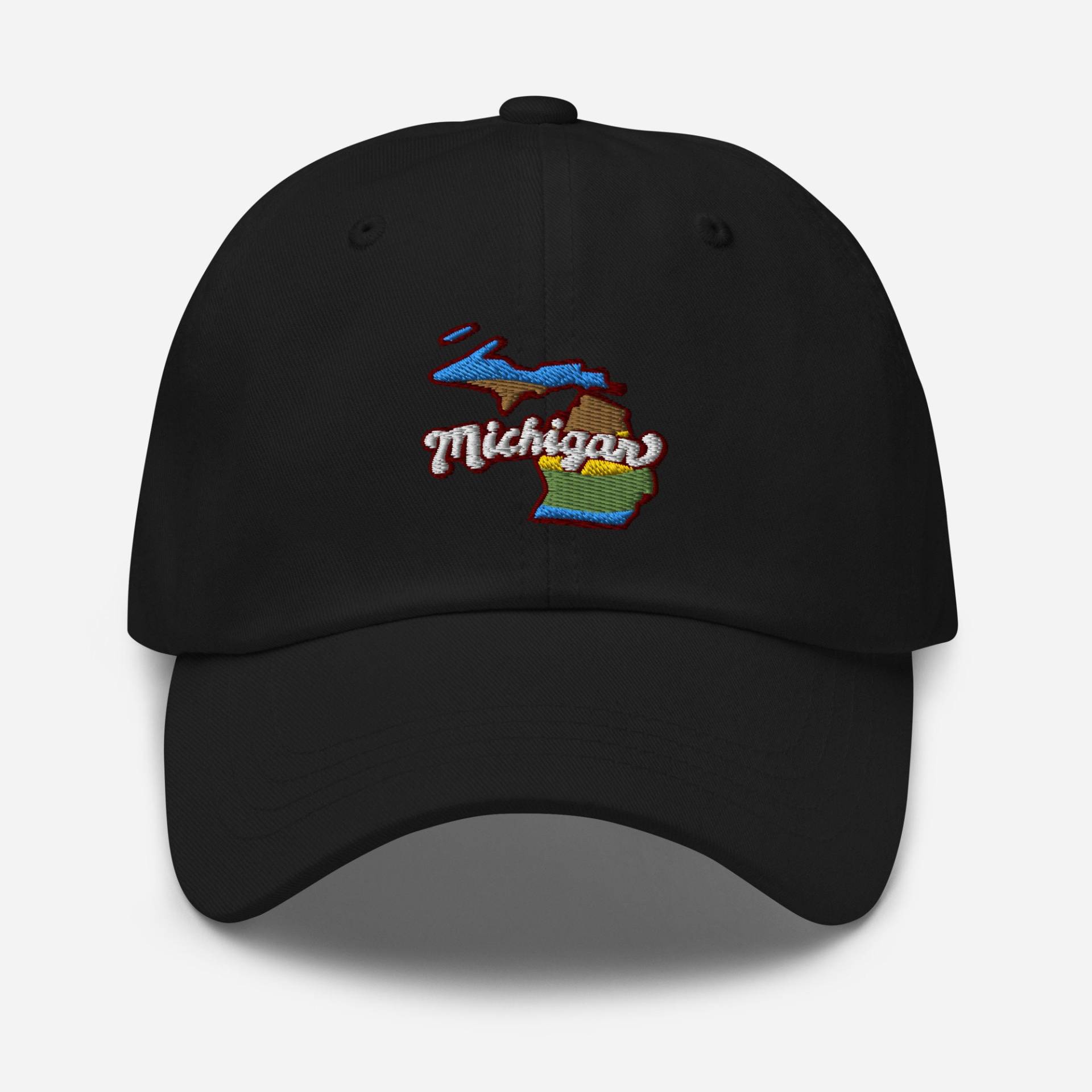 Michigan State Dad Hat, Bestickte Unisex Usa Amerika Baseball Cap Verstellbar in Mehreren Farben, Reisegeschenk Für Männer Und Frauen von StitchinSmilesCo