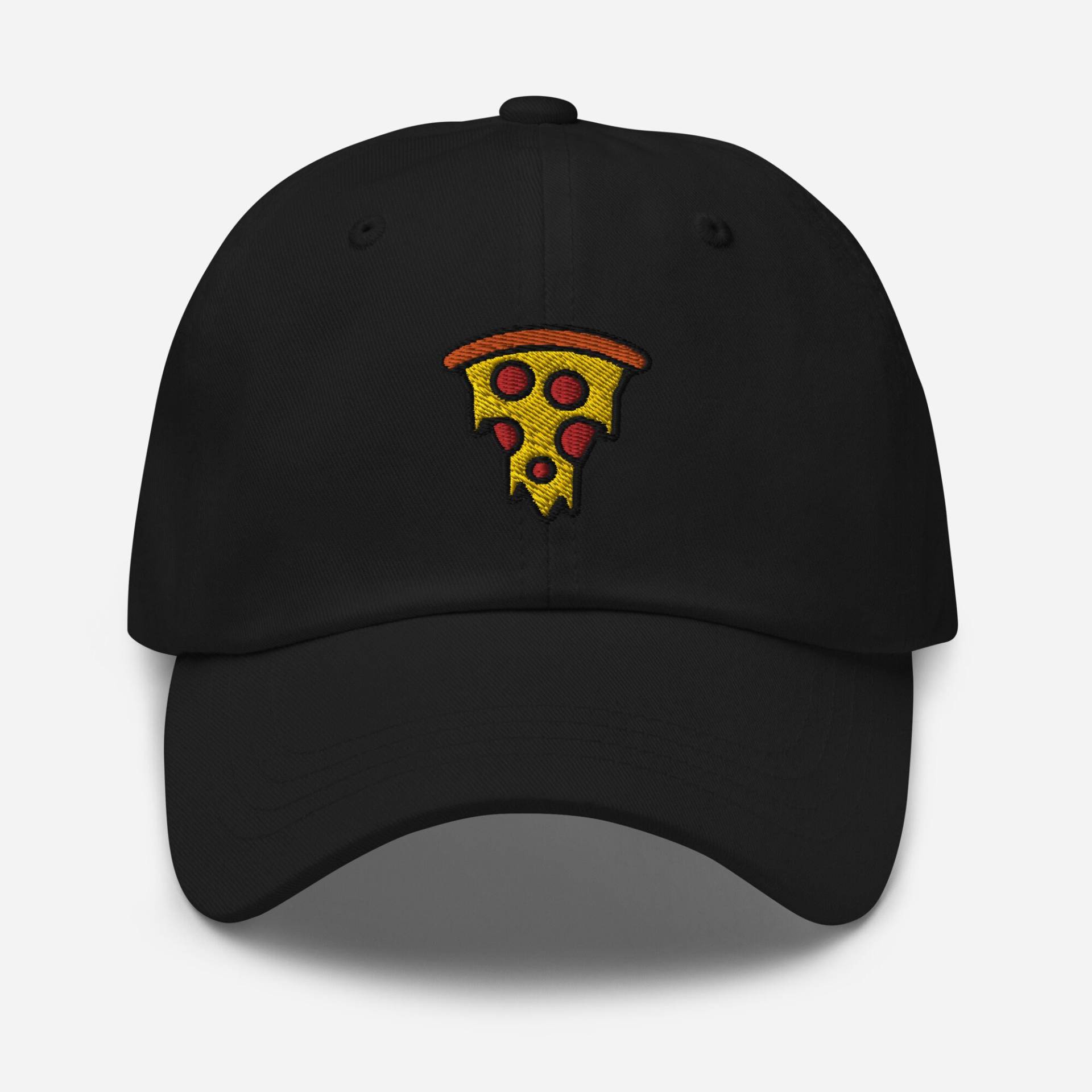Peperoni Pizza Papa Hut, Bestickte Salami Scheibe Baseballmütze, Unisex Verstellbare Kappe in Mehreren Farben, Lustiges Geschenk Für Pizzaliebhaber von StitchinSmilesCo