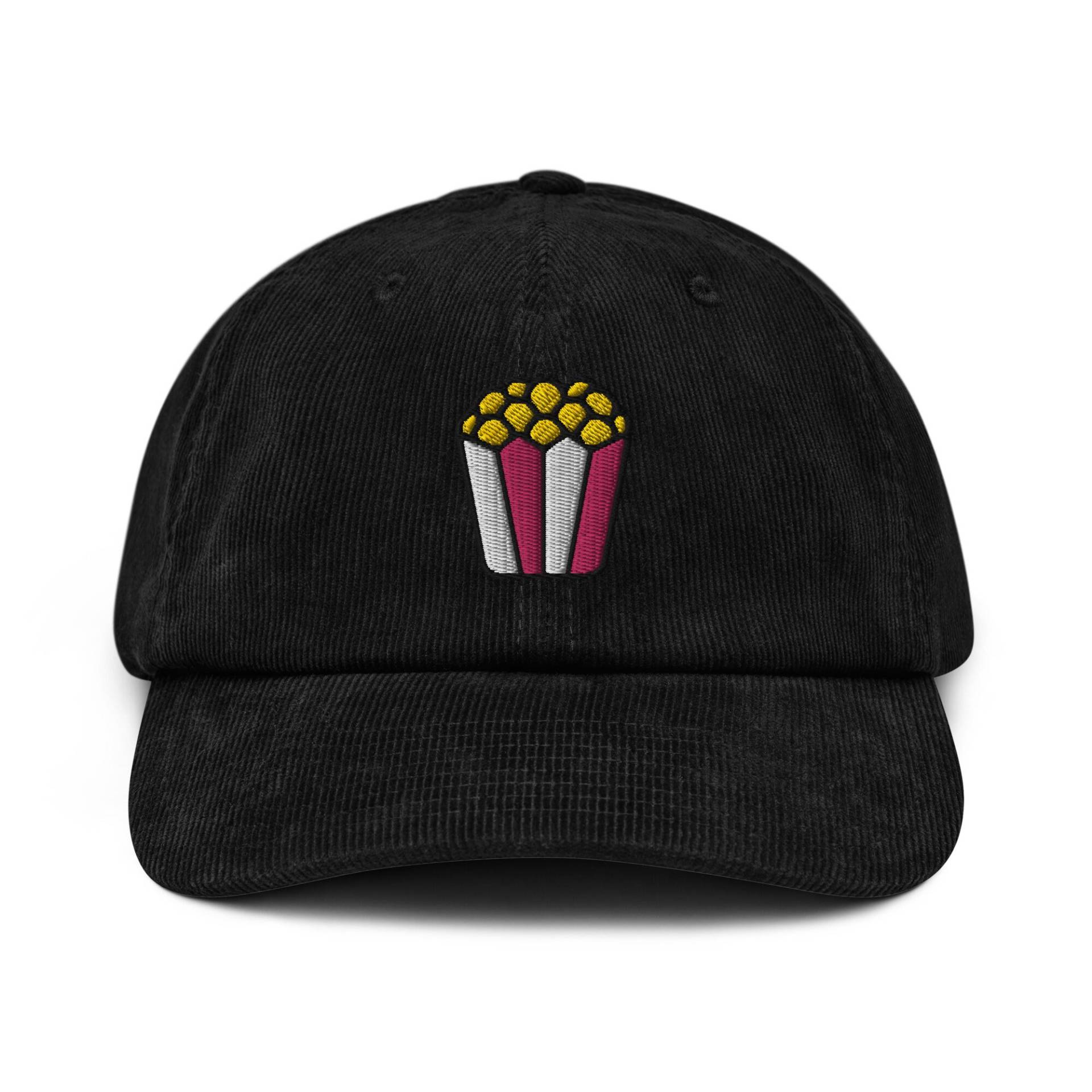 Popcorn Cord Hut, Bestickte Kino Dad Baseballmütze, Film Nacht Geschenk, Unisex Verstellbare 6 Panel Unstrukturierte Kappe Mehrere Farben Popcorn Cord Hut, Bestickte Kino Dad Baseballmütze, Film Nacht Geschenk, Unisex Verstellbare 6 Panel Unstrukturierte Kappe Mehrere Farben von StitchinSmilesCo