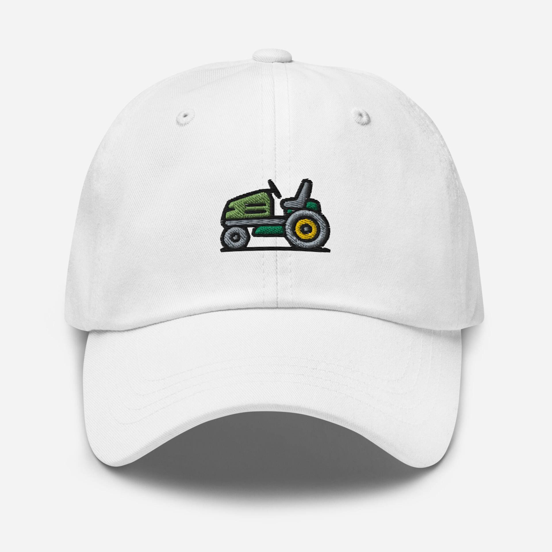 Rasenmäher-Vater-Hut, Bestickte Garten-Baseballmütze, Grasmäher-Kappe Unisex Verstellbare Unstrukturierte 6-Panel-Mehrere Farben, Gärtner-Geschenk Rasenmäher-Vater-Hut, Bestickte Garten-Baseballmütze, Grasmäher-Kappe Unisex Verstellbare Unstrukturierte 6-Panel-Mehrere Farben, Gärtner-Geschenk von StitchinSmilesCo