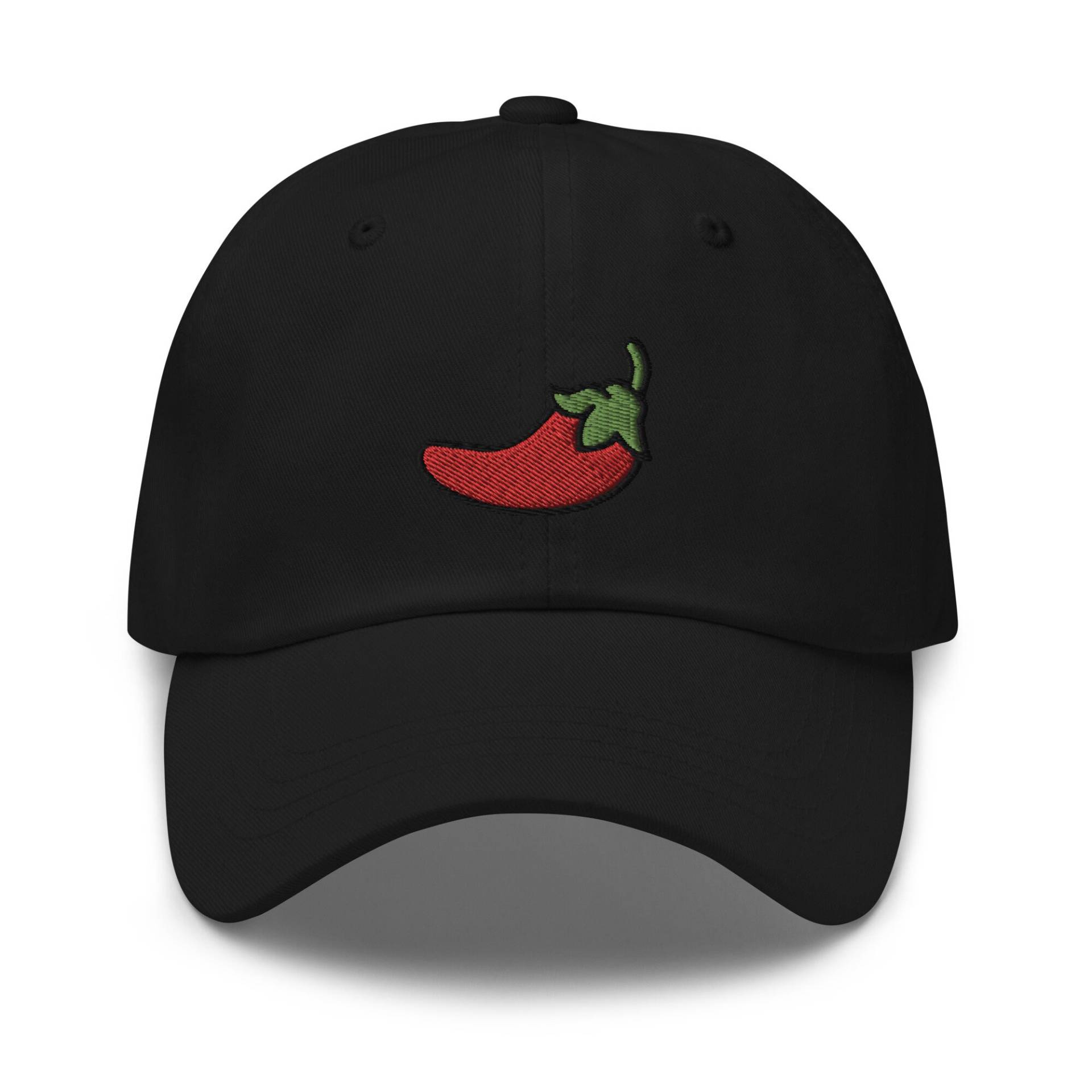 Rote Chilischote Papa Hut, Bestickte Paprika Baseballmütze Für Würzige Essen Liebhaber, Habanero Hut 6Panel, Lustiges Chili Geschenk Ihn von StitchinSmilesCo