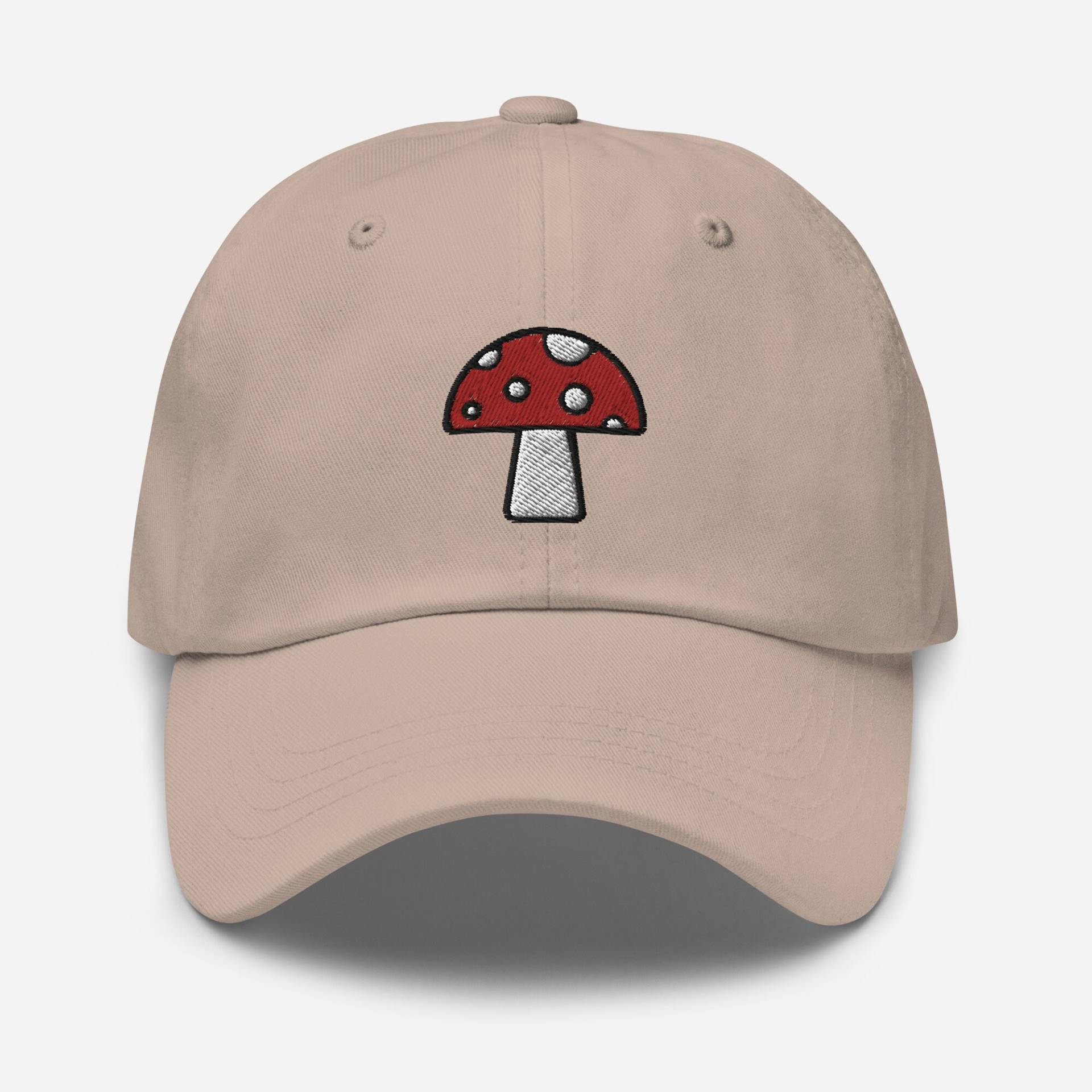 Roter Pilz-Vater-Hut, Bestickte Cottagecore-Baseballmütze, Amanita Fungi Mycology Unisex Verstellbare Kappe in Mehreren Farben, Süßes Pilz-Geschenk Roter Pilz-Vater-Hut, Bestickte Cottagecore-Baseballmütze, Amanita Fungi Mycology Unisex Verstellbare Kappe in Mehreren Farben, Süßes Pilz-Geschenk von StitchinSmilesCo