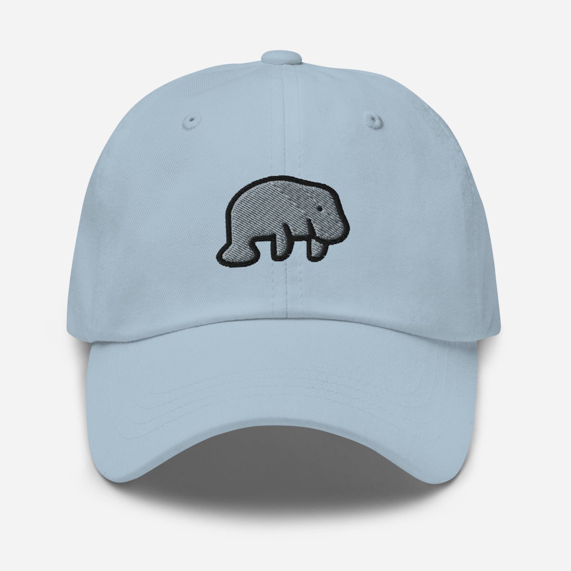 Seekuh Papa Hut, Bestickter Hut Ozean Tier Baseball Cap - Unisex Verstellbar Unstrukturiert 6 Panel in Mehreren Farben, Marine Life Geschenk von StitchinSmilesCo