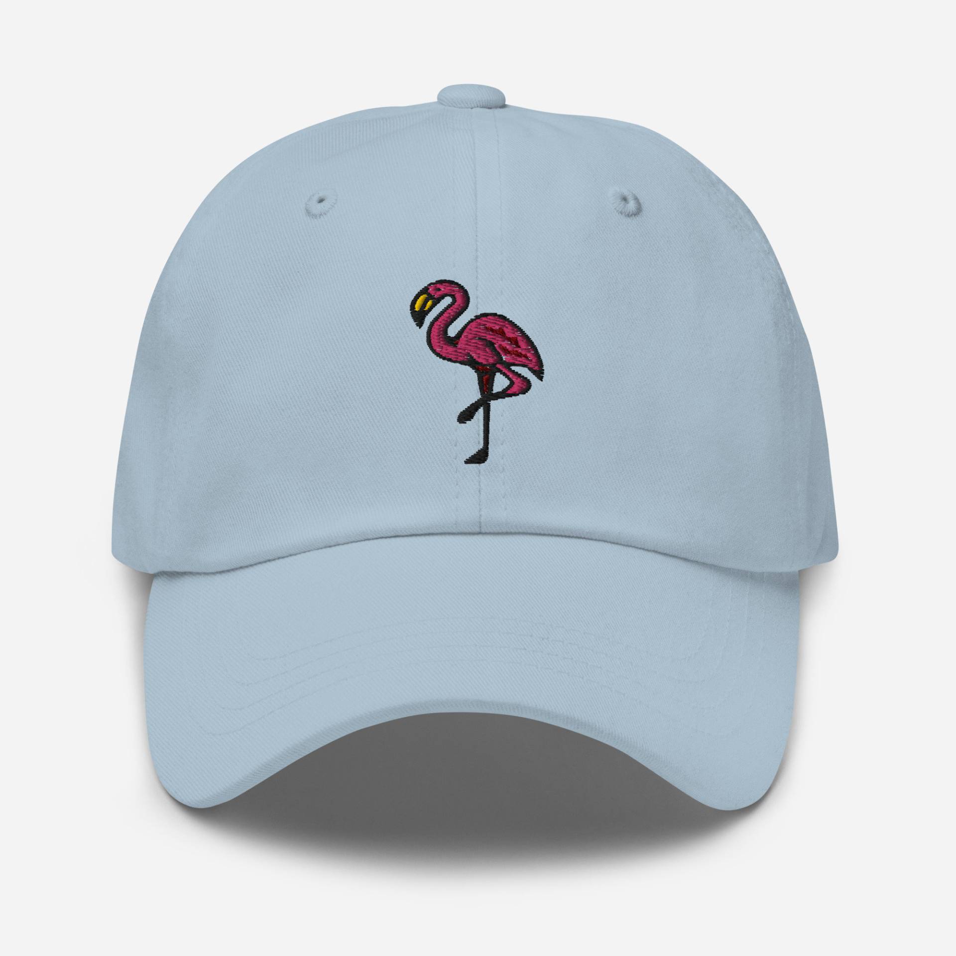 Sommer Flamingo Papa Hut, Bestickter Hut Pink Vogel Baseball Cap - Unisex Verstellbar Unstrukturiert 6 Panel Mehrere Farben, Strand Geschenk von StitchinSmilesCo