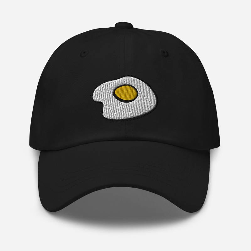 Spiegelei Papa Mütze, Bestickter Hut, Kochen Handgemachte Frühstück Unisex Verstellbare Baseball Cap, Lustiges Stickerei Geschenk, Mehr Farben von StitchinSmilesCo