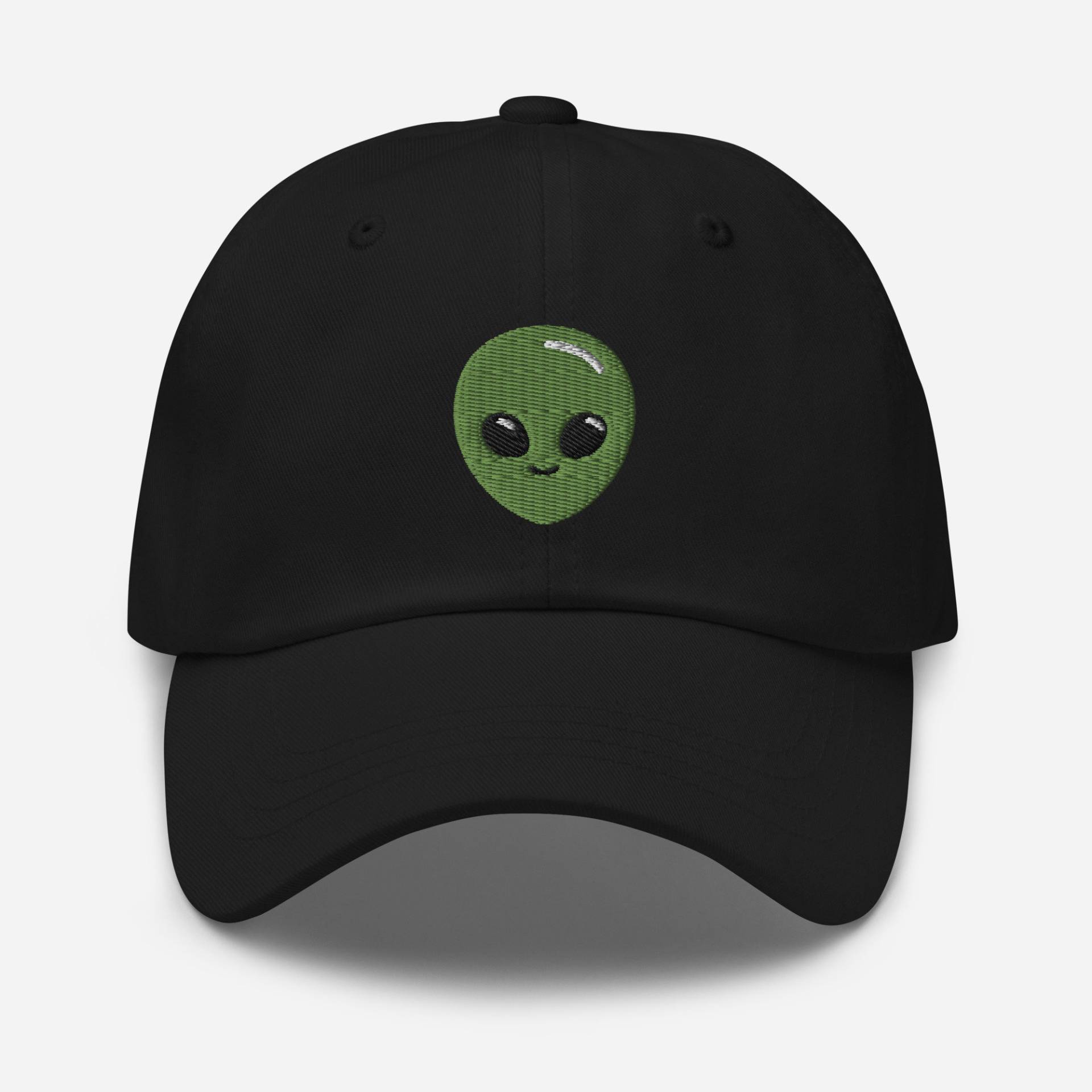 Süßer Alien Dad Hut, Weltraum Bestickter Handgefertigte Papa Mütze, Martian Unisex Verstellbare Baseball Cap, Sci-Fi Stickerei Geschenk, Mehr Farben von StitchinSmilesCo