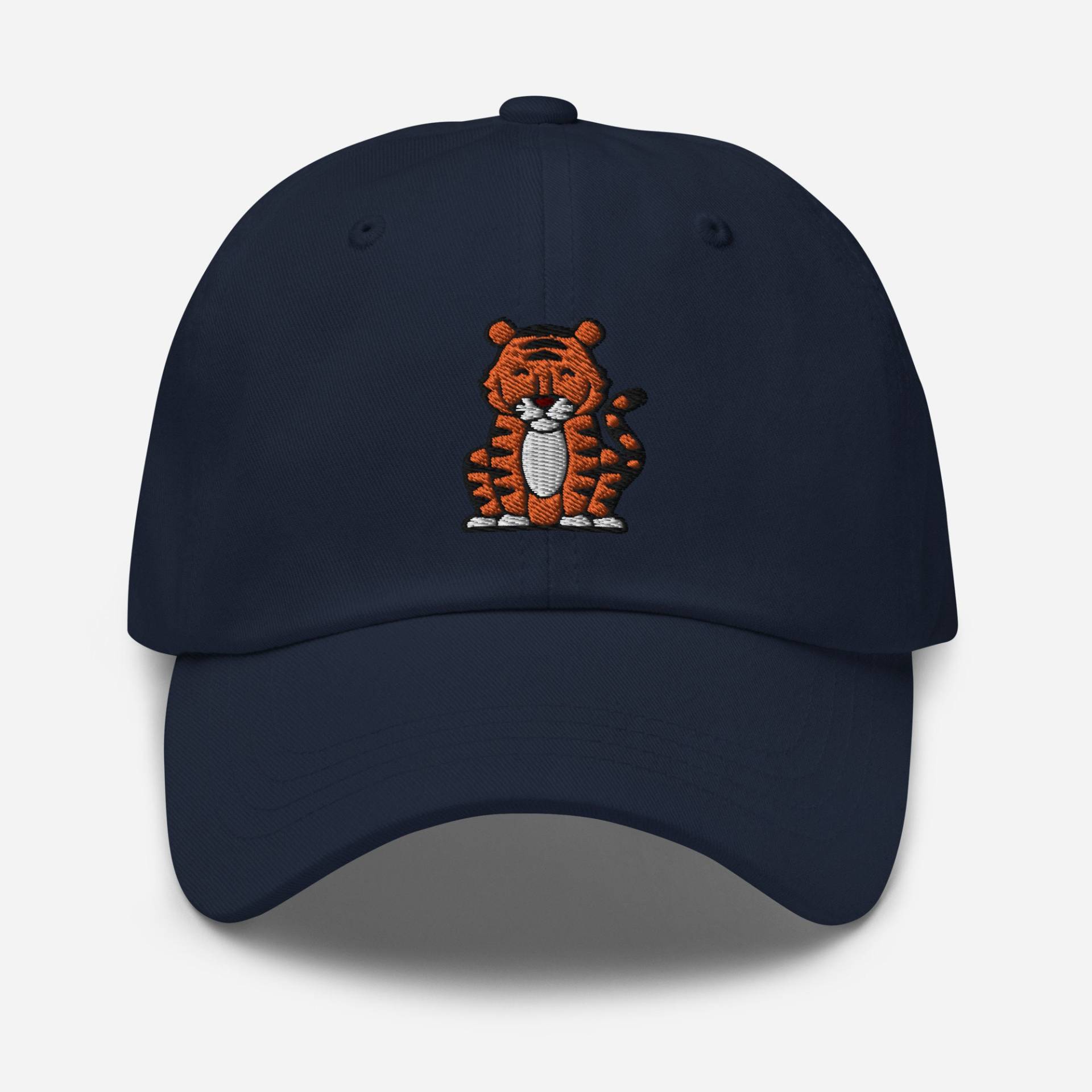 Tiger Dad Hut, Bestickter Hut Wild Cat Baseball Cap - Unisex Verstellbar Unstrukturiert 6 Panel in Mehreren Farben, Liebhaber Geschenke Für Ihn von StitchinSmilesCo