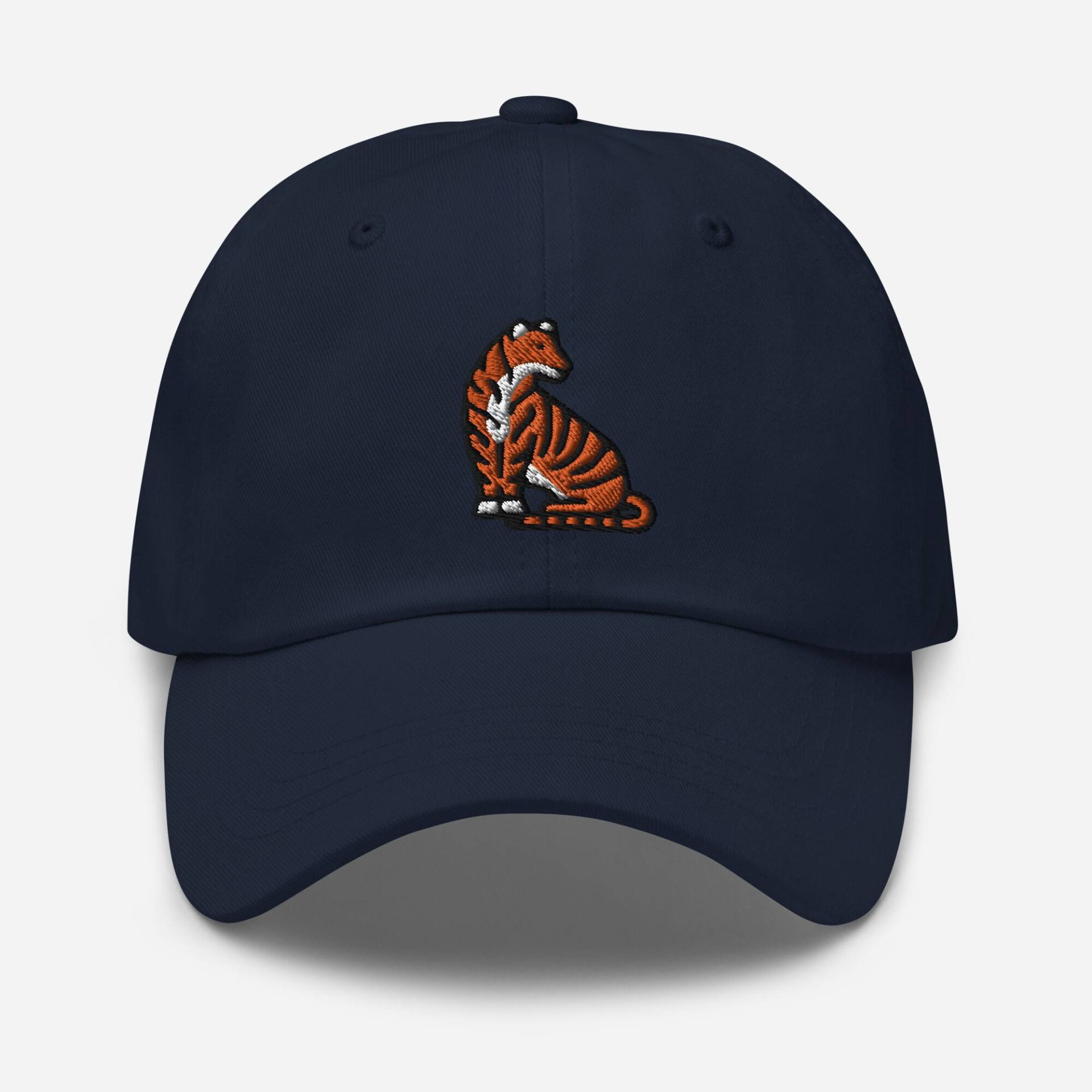 Tiger Papa Hut, Bestickte Mütze, Baseball Cap - Unisex Verstellbar Unstrukturiert 6 Panel in Mehreren Farben, Wildtier Geschenk von StitchinSmilesCo