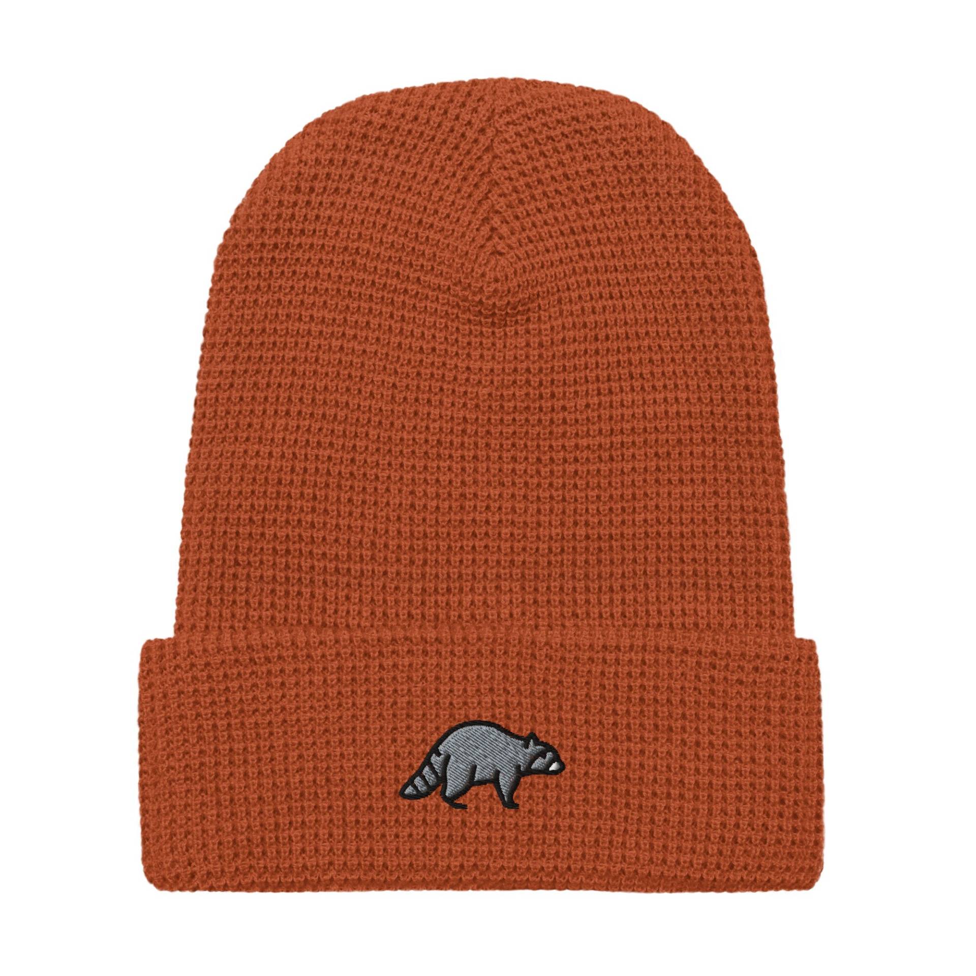 Waschbär Bestickte Beanie, Gestrickte Waffel Slouchy Beanie Mütze, Trash Panda Stricken Slouch Herbst Winter Hut Verstellbare Manschette, Lustiges Waschbär Bestickte Beanie, Gestrickte Waffel Slouchy Beanie Mütze, Trash Panda Stricken Slouch Herbst Winter Hut Verstellbare Manschette, Lustiges von StitchinSmilesCo
